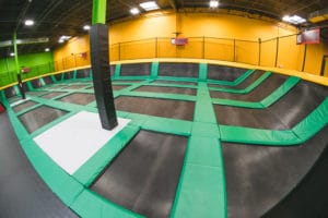indoor park jump arena