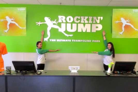 Bangkok Rockin Jump Front Desk Team