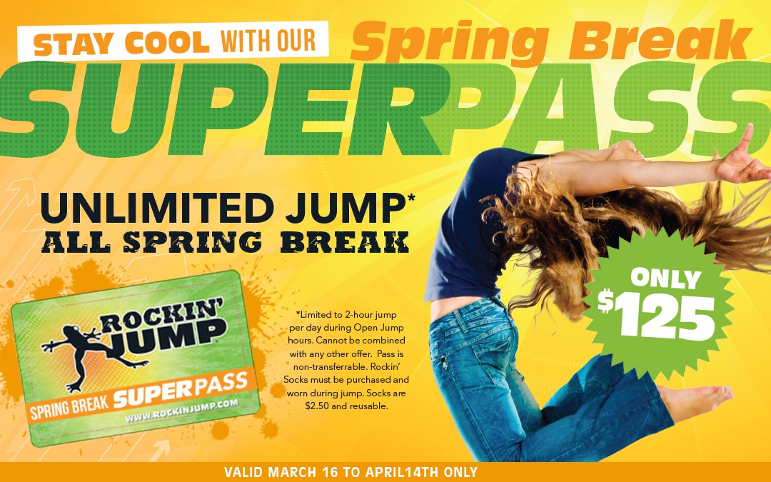 Stay Cool with Our Spring Break Super Pass