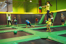 kids' indoor trampoline park 