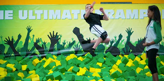 Lots of Things To Do Near Me at Rockin’ Jump Trampoline Park!