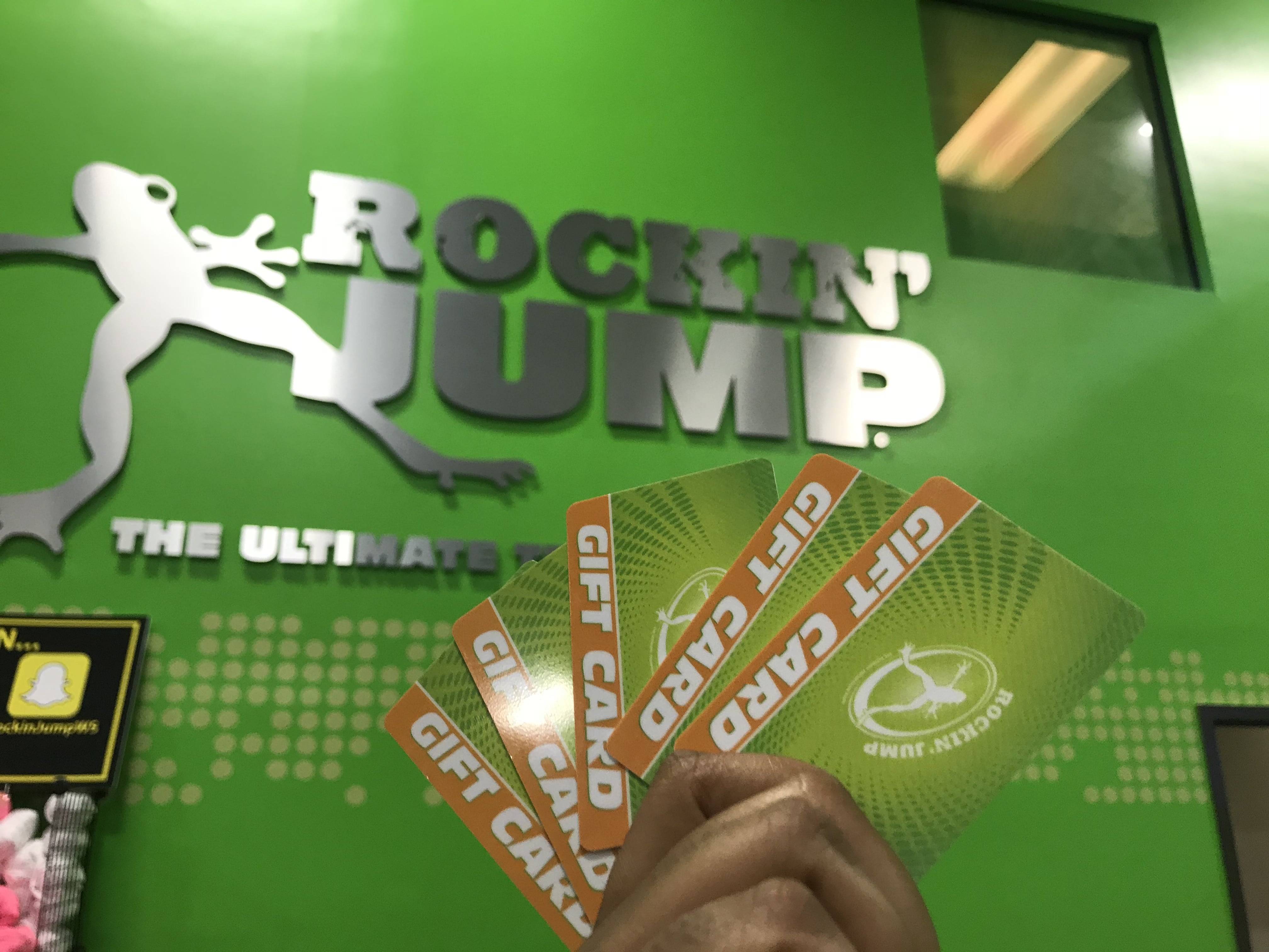 Rockin Jump Gift Cards