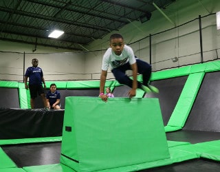 Parkour is More Fun at Rockin’ Jump! Bring Your Friends for a Competition!