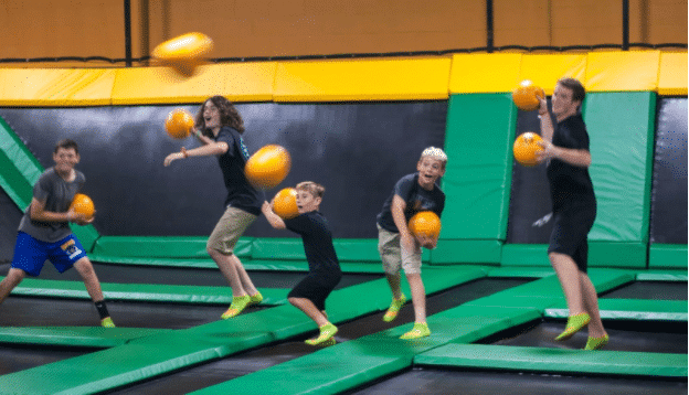 Indoor clearance trampoline place