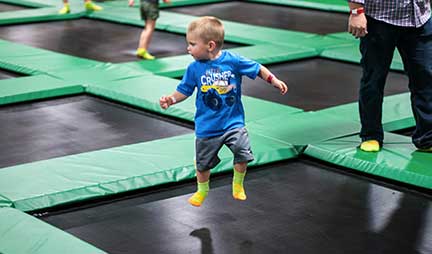 Trampoline Park Tots Stunt Bag