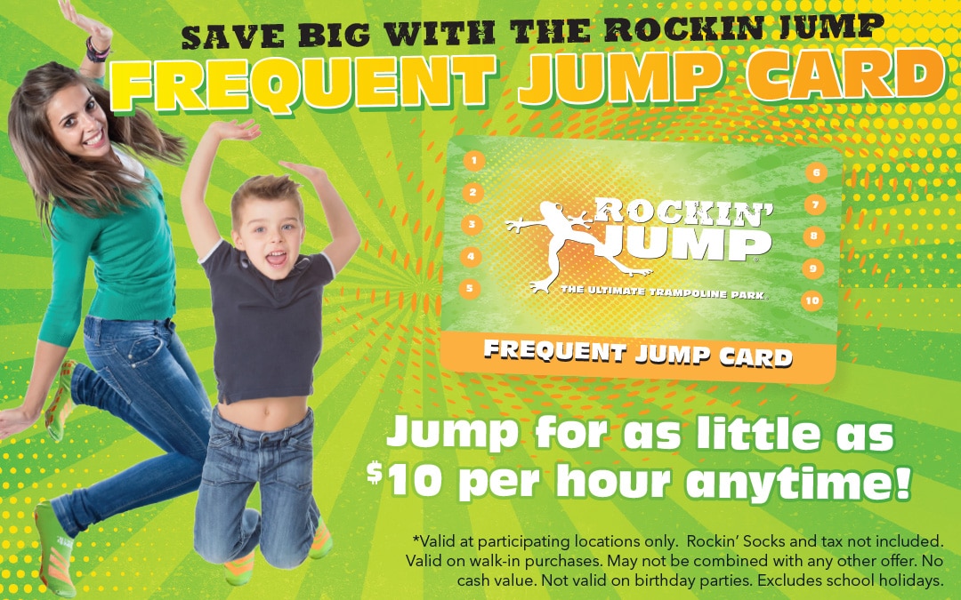Love to Jump?  Save Big!