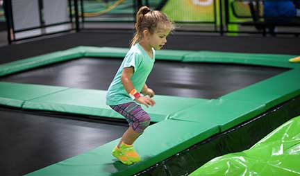 Trampoline Park Tots Stunt Bag