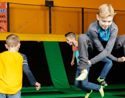 indoor park jump arena