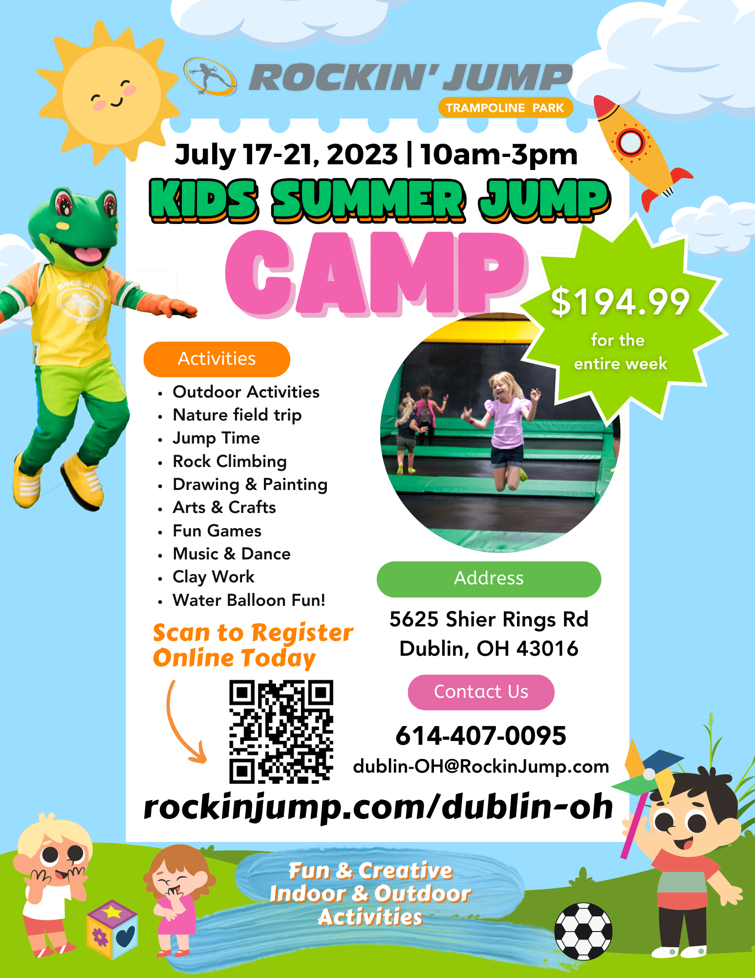 Promotions & Coupons Dublin, OH Rockin' Jump Trampoline Park